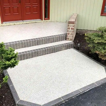 Graniflex concrete porch las vegas
